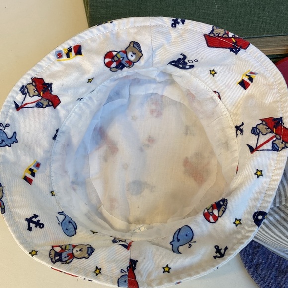 Infant boy hats- baseball/ Sun - Picture 3 of 11